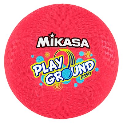 Ballon de jeu en caoutchouc rouge Mikasa® «PlayGround», 21,5 cm (8,5") Ballon de jeu en caoutchouc rouge Mikasa® «PlayGround», 21,5 cm (8,5")