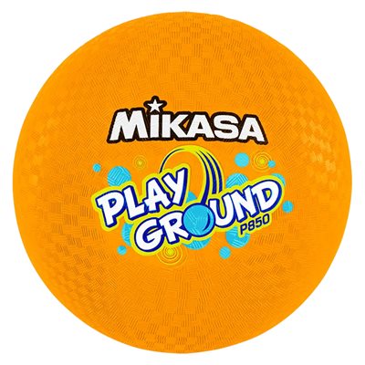 Ballon de jeu en caoutchouc orange Mikasa® «PlayGround», 21,5 cm (8,5") Ballon de jeu en caoutchouc orange Mikasa® «PlayGround», 21,5 cm (8,5")