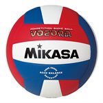 Red, Royal Blue and White Mikasa Vq2000 Series Composite Competition Volleyball