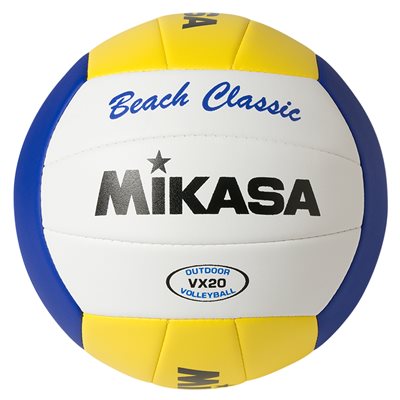 Ballon de volleyball de plage en composite Mikasa® «Beach Classic» Ballon de volleyball de plage en composite Mikasa® «Beach Classic»